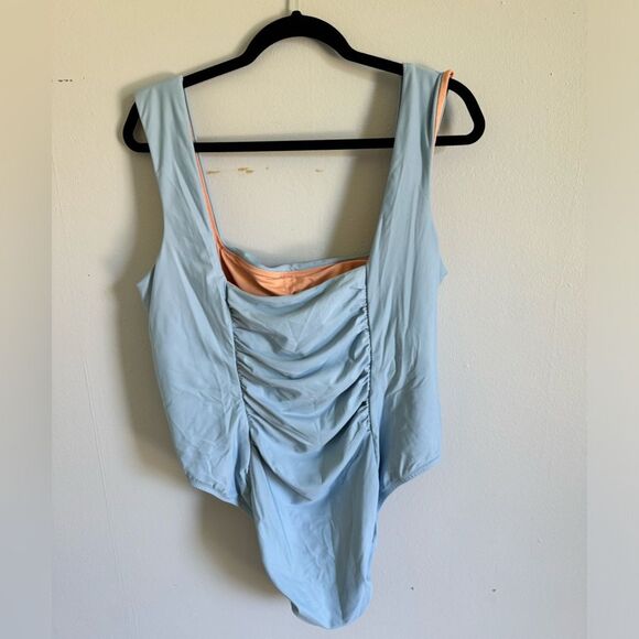 J. Crew Ruched Square neck Swimsuit - Picture 6 of 8